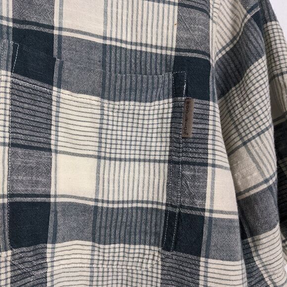 Woolrich men's Short sleeve shirt plaid size m - Picture 3 of 5